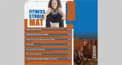 Desktop Screenshot of fitnessmat.cz